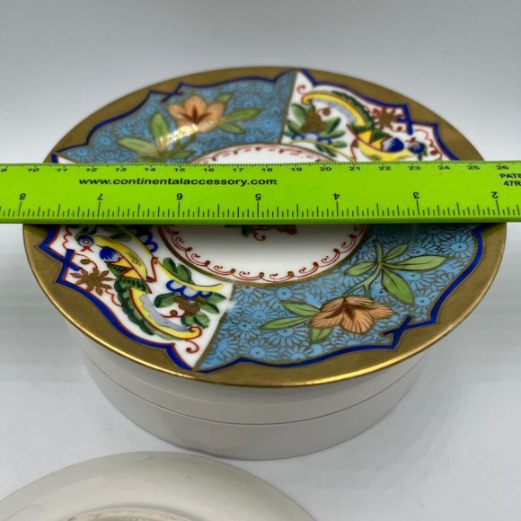 Noritake 1908 Bird & Floral Tea Cup Trio - Picture 7 of 9